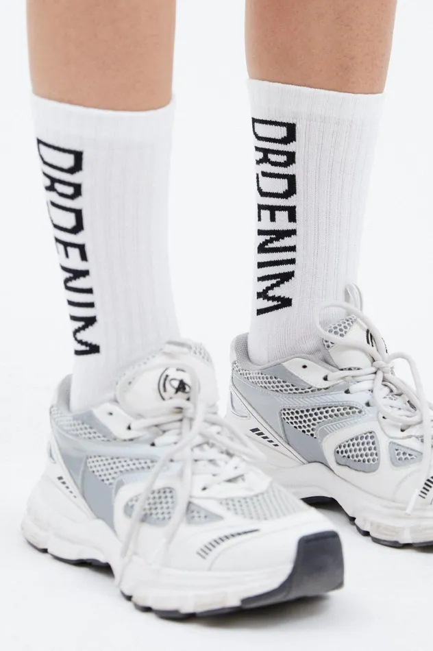 Ayo Socks 8211 White White Women Dr Denim Accessories
