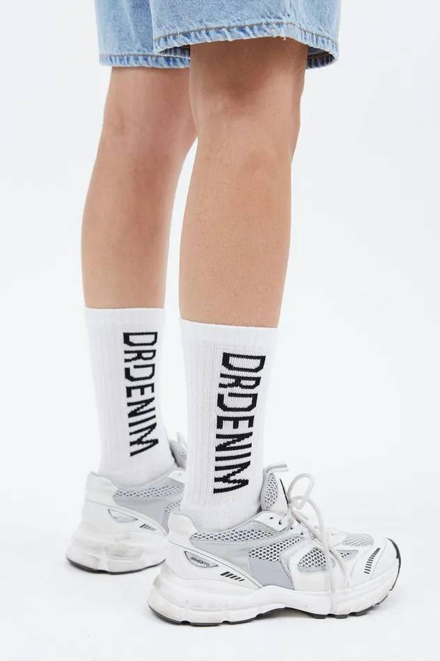 Ayo Socks 8211 White White Women Dr Denim Accessories