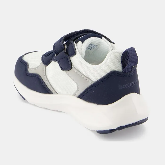 Baby And Toddler Kids Le Coq Sportif CHAUSSURES Bb Shoes R5002 INF Kids Optical Whitemoonlit Ocean