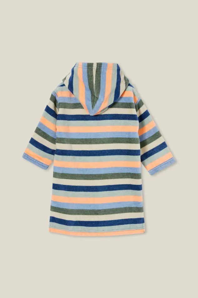 Baby Zip Through Hooded Towel Petty Bluevictor Multi Stripe Baby Cotton On Swimwear Baby Zip Through Hooded Towel Petty Bluevictor Multi Stripe Baby Cotton On Swimwear