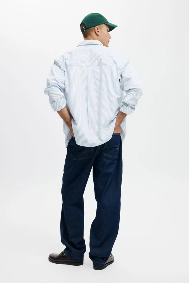 Baggy Jean Carpenter Apollo Blue Men Cotton On Pants Baggy Jean Carpenter Apollo Blue Men Cotton On Pants