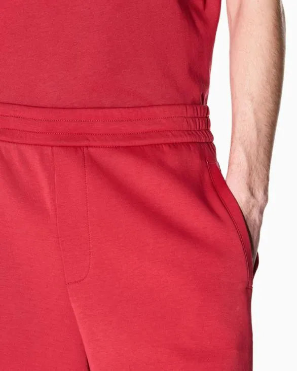 Basic Bermuda In Stretch Fabric Red Men Armani Matching Sets Basic Bermuda In Stretch Fabric Red Men Armani Matching Sets