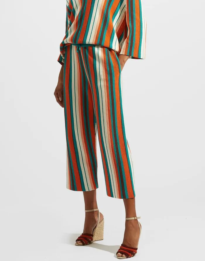 Bay Drawstring Pants Multicolor Rosso Women La Double J Shorts and Pants