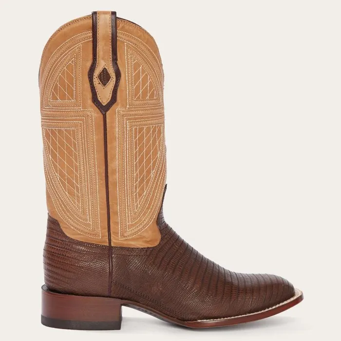 Beaumont Brown Teju Cowboy Boot Brown Men Stetson Western