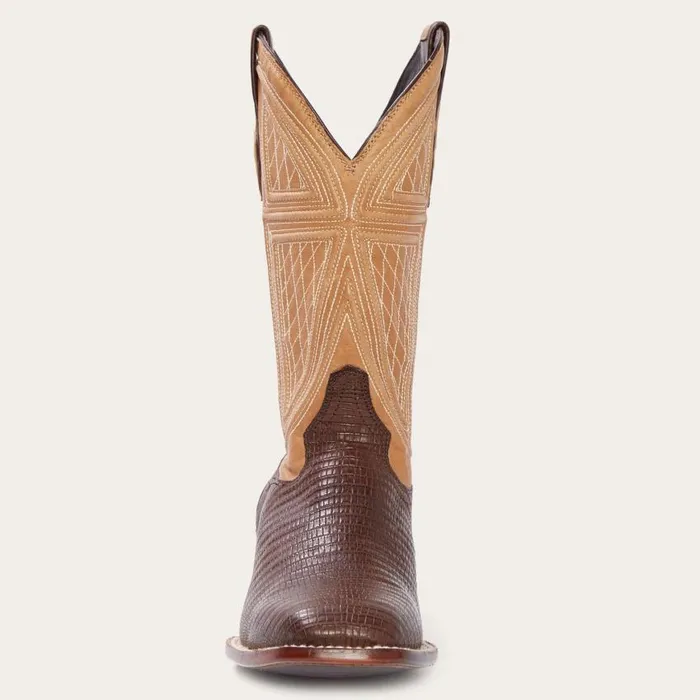 Beaumont Brown Teju Cowboy Boot Brown Men Stetson Western
