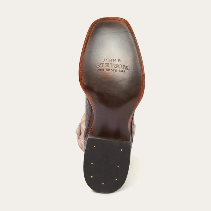 Beaumont Brown Teju Cowboy Boot Brown Men Stetson Western