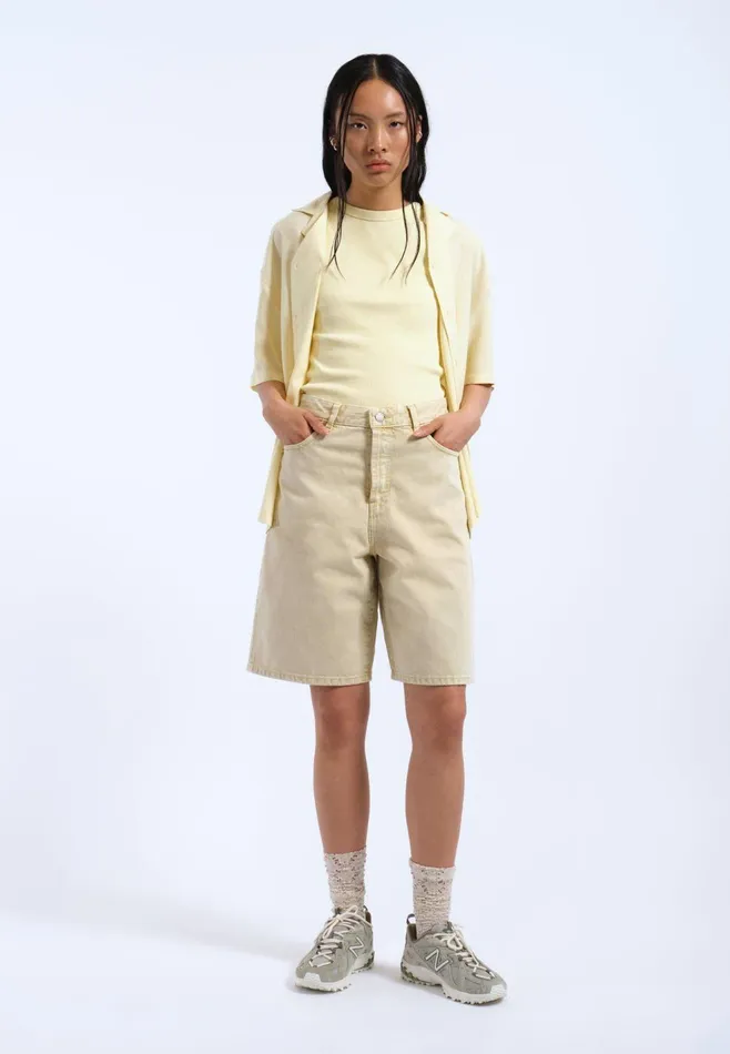 Bella Shorts 8211 Buff Yellow Buff Yellow Women Dr Denim Shorts