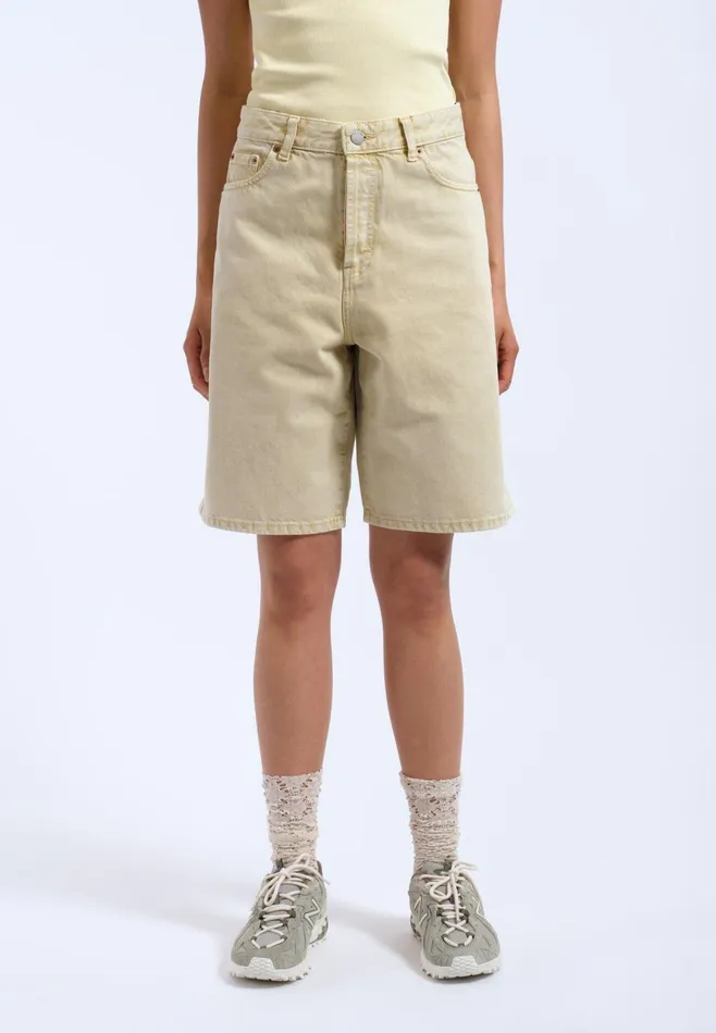 Bella Shorts 8211 Buff Yellow Buff Yellow Women Dr Denim Shorts