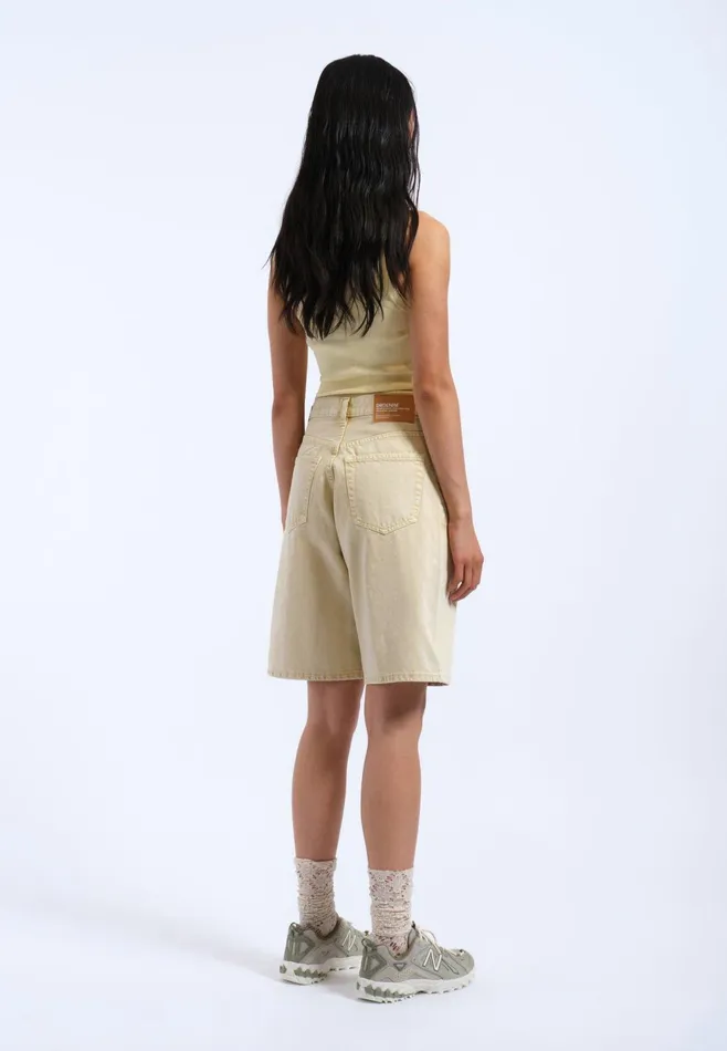 Bella Shorts 8211 Buff Yellow Buff Yellow Women Dr Denim Shorts