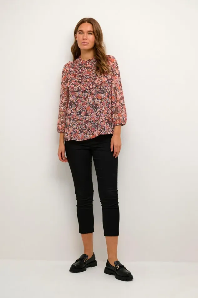 Blouses Women CULTURE CUcinna Blouse Fuchsia Pink