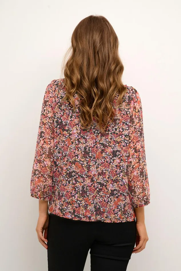 Blouses Women CULTURE CUcinna Blouse Fuchsia Pink