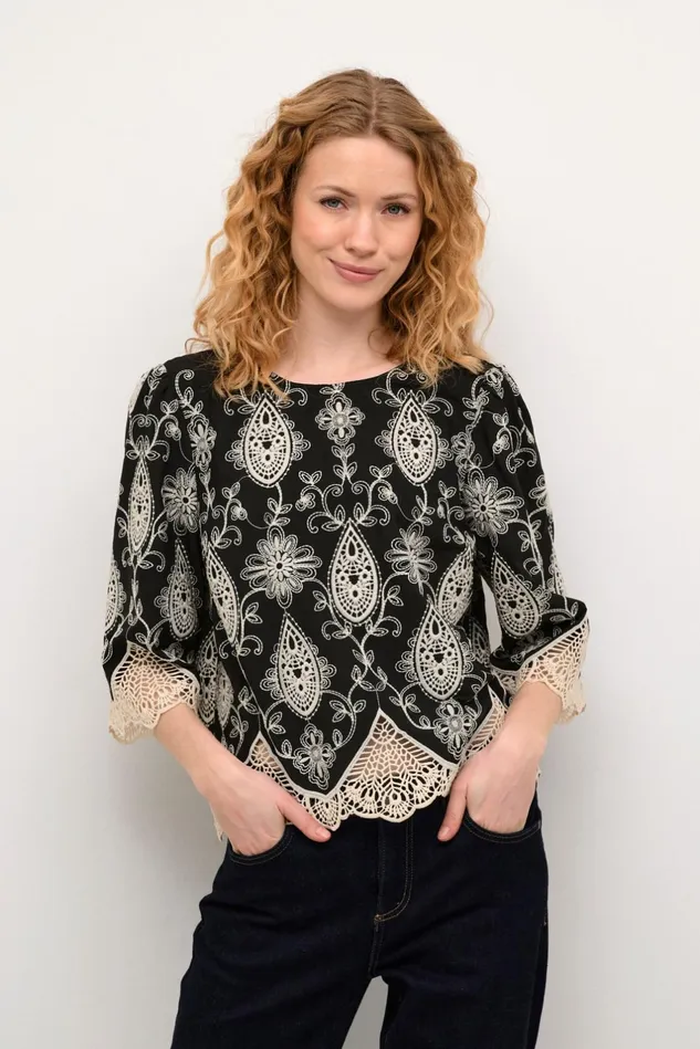 Blouses Women CULTURE CUcreate Blouse With Embroidery