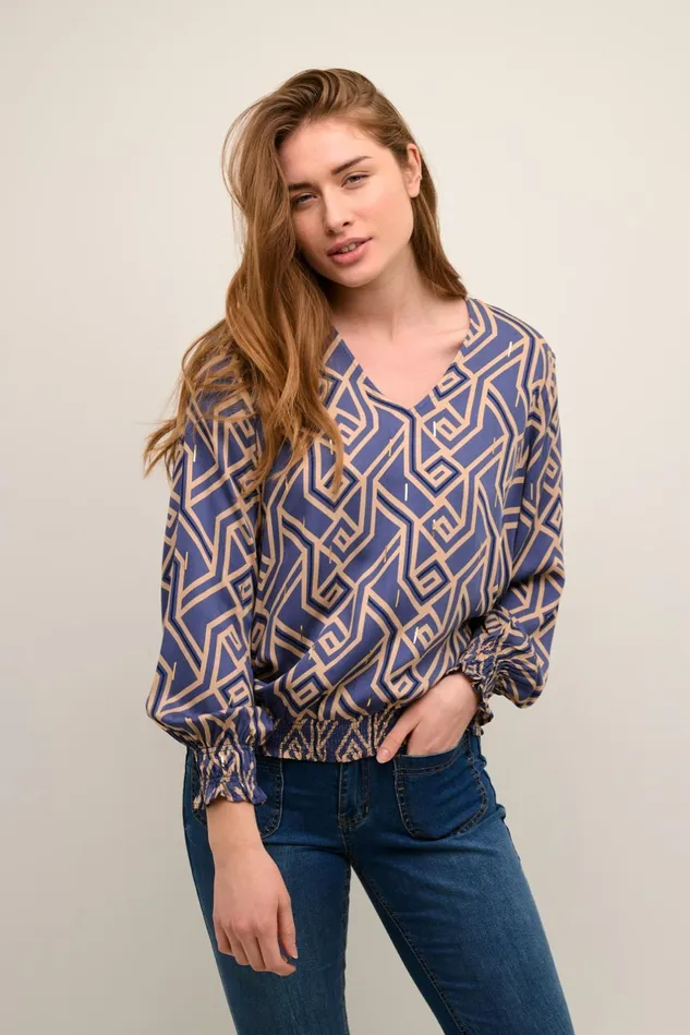 Blouses Women CULTURE CUmalton Blouse Nightshadow Blue