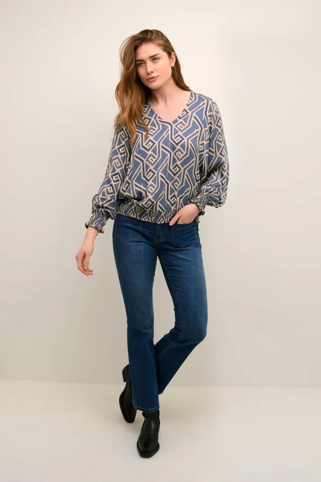 Blouses Women CULTURE CUmalton Blouse Nightshadow Blue