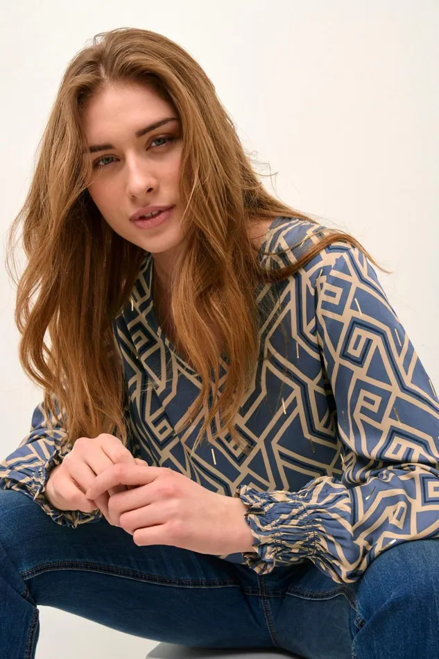 Blouses Women CULTURE CUmalton Blouse Nightshadow Blue