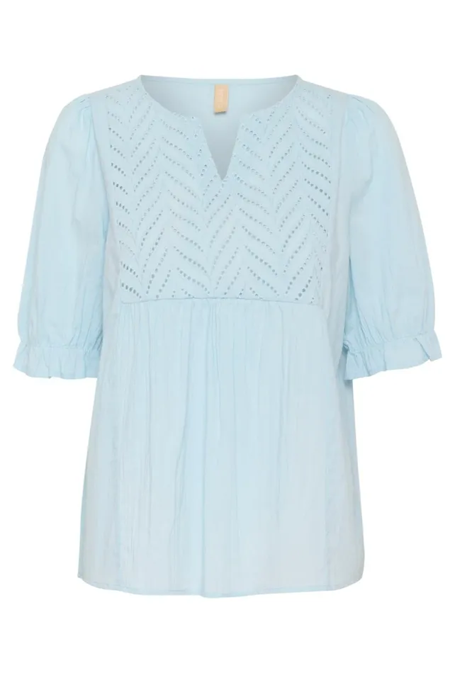 Blouses Women CULTURE CUmuxi Blouse Cashmere Blue