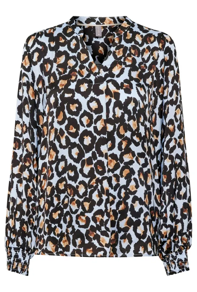Blouses Women CULTURE CUvinca Leopard Blouse Serenity