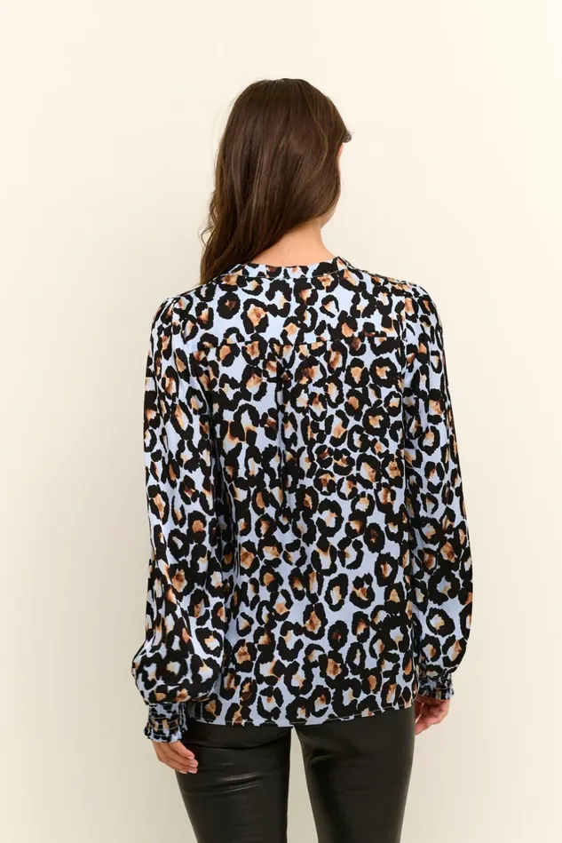 Blouses Women CULTURE CUvinca Leopard Blouse Serenity