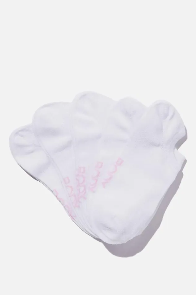 Body 5Pk Low Cut Sock White Women Cotton On Accessories