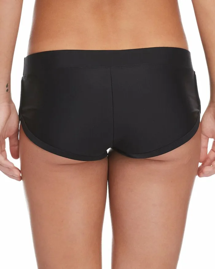 Body Glove Boardshorts Women Smoothies Sidekick Boy Short Swim Bottom 8211 Black