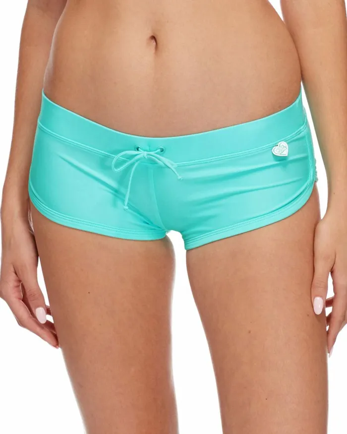 Body Glove Boardshorts Women Smoothies Sidekick Boy Short Swim Bottom 8211 Sea Mist