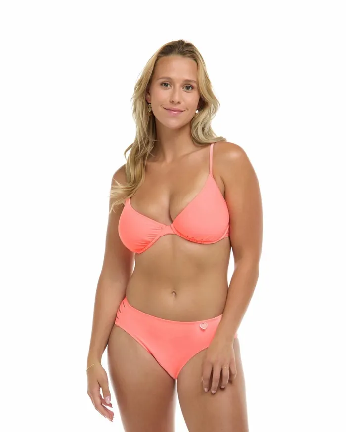 Body Glove DF Cup Tops Women Smoothies Solo DF Cup Bikini Top 8211 Coral
