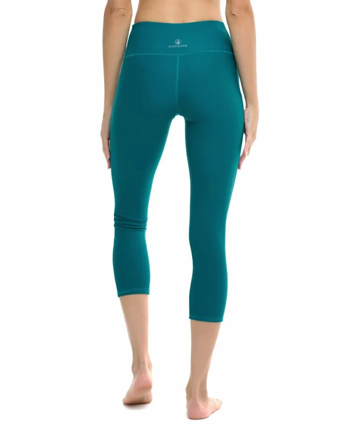 Body Glove Gym To Swim Women Smoothies Vigor CrossOver Capri 8211 Kingfisher