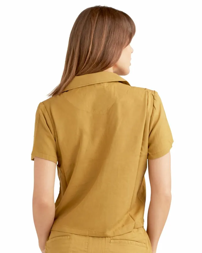 Body Glove New Arrivals Women Just Be You ButtonUp Shirt 8211 Sand