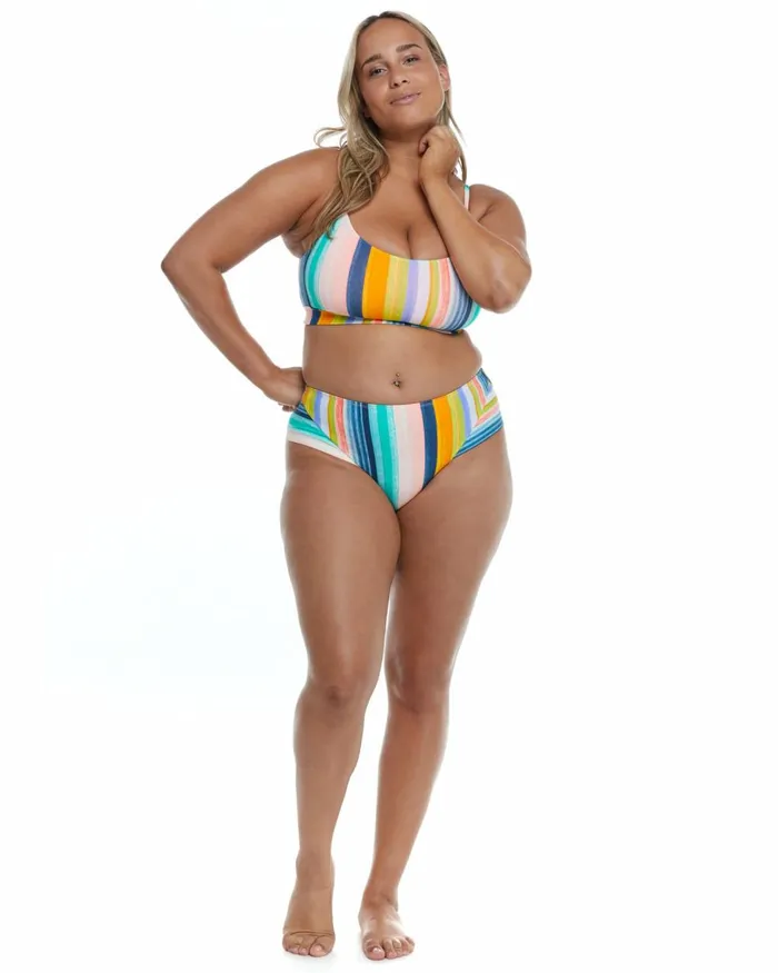 Body Glove Plus Size Swimwear Women Havana Nights Plus Size Coco HighWaist Bikini Bottom 8211 Combo Multi