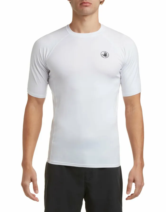 Body Glove Sun Protection Men Catalina UPF ShortSleeve Sun Shirt 8211 White