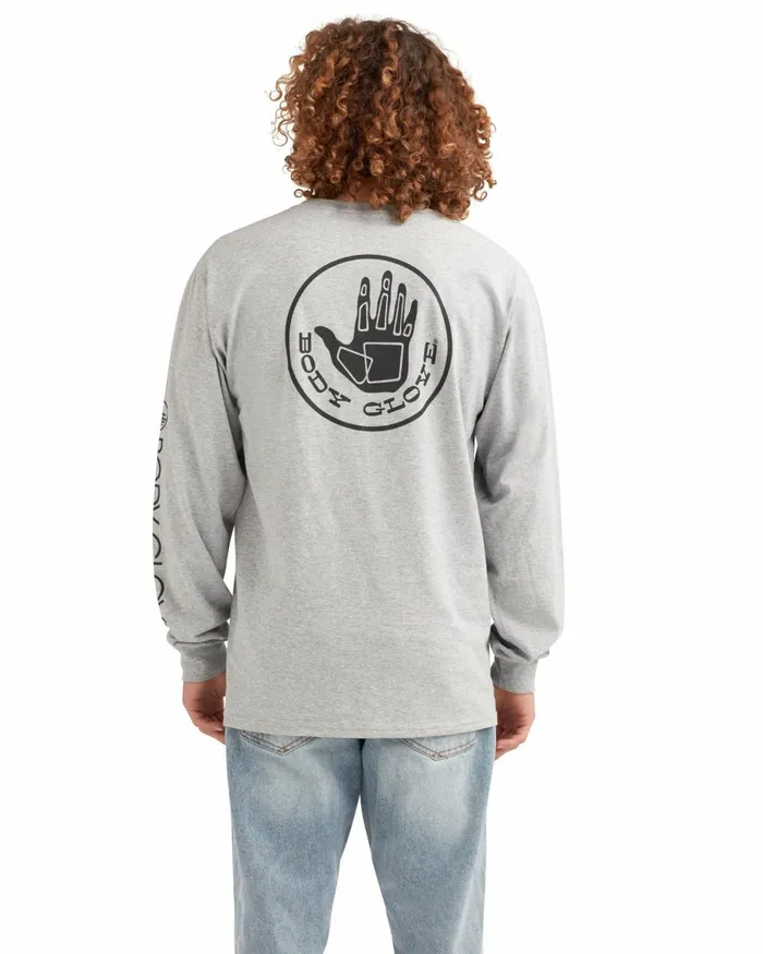 Body Glove TShirts Men Heritage LongSleeve TShirt 8211 Heather
