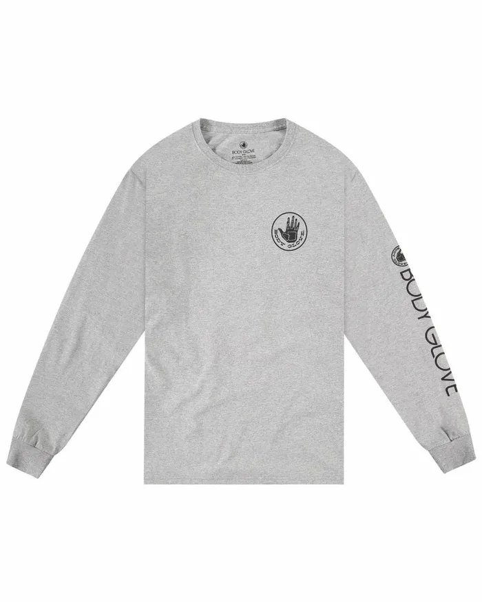 Body Glove TShirts Men Heritage LongSleeve TShirt 8211 Heather