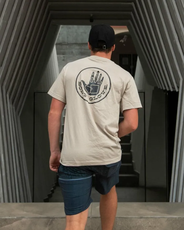 Body Glove TShirts Men Heritage ShortSleeved TShirt 8211 Sand