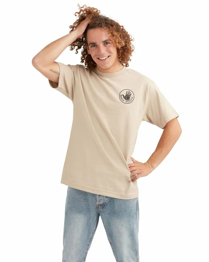 Body Glove TShirts Men Heritage ShortSleeved TShirt 8211 Sand