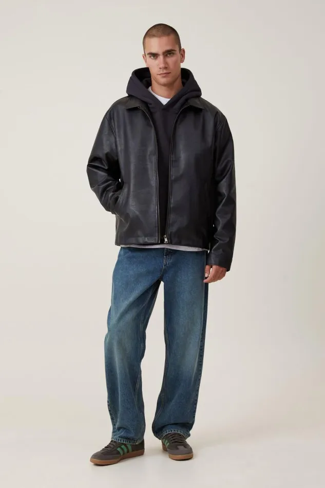 Box Fit Hoodie Washed Black Men Cotton On Sweats and Hoodies Box Fit Hoodie Washed Black Men Cotton On Sweats and Hoodies