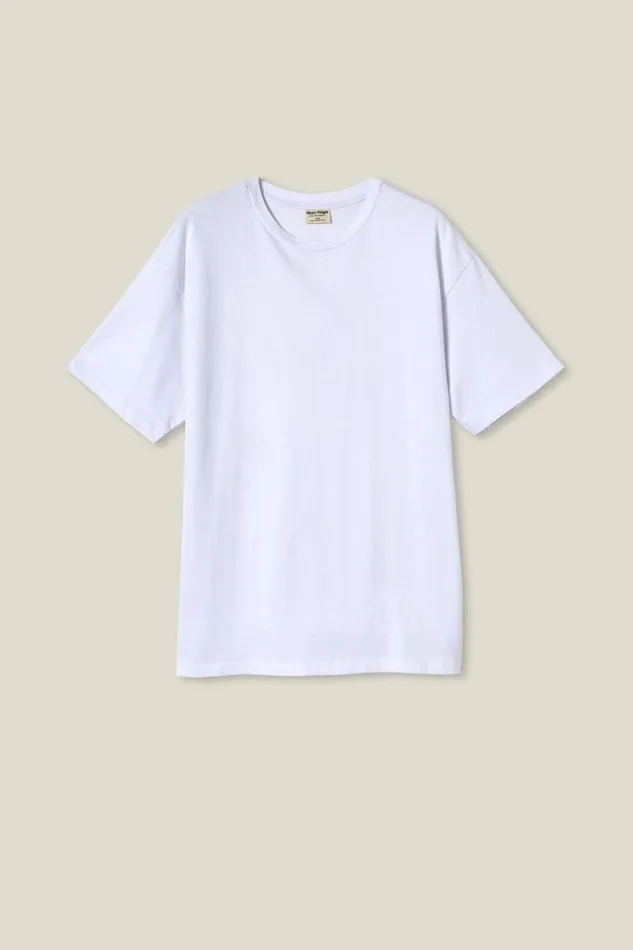 Box Fit Plain TShirt White Men Cotton On Tees and Tanks Box Fit Plain TShirt White Men Cotton On Tees and Tanks