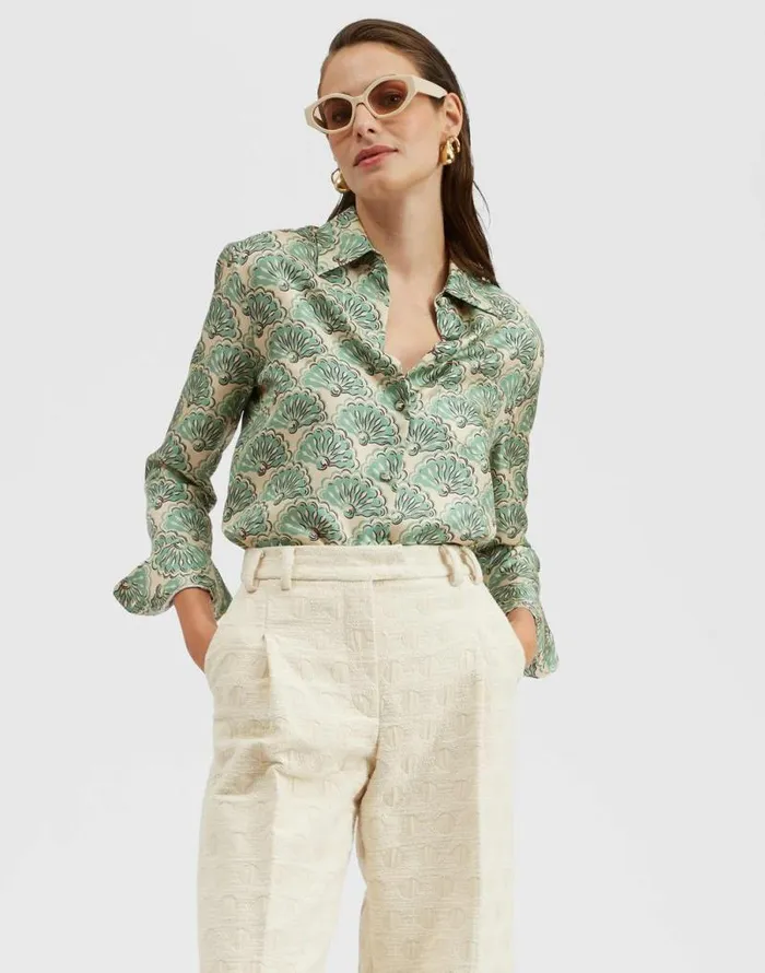Boy Shirt Fans Mint Women La Double J Shirts and Tops Boy Shirt Fans Mint Women La Double J Shirts and Tops