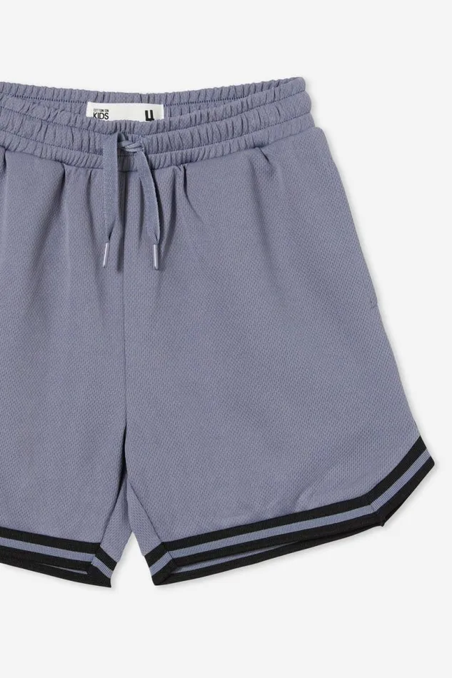 Braxton Basketball Short Steel Boys Cotton On Shorts Braxton Basketball Short Steel Boys Cotton On Shorts