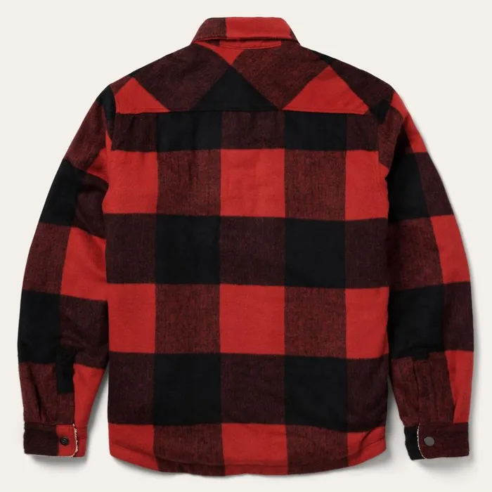 Buffalo Plaid Western Coat Red Men Stetson Jackets
