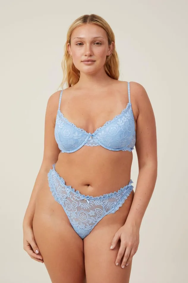 Butterfly Lace Lightly Lined Bra Dream Cloud Women Cotton On Bras