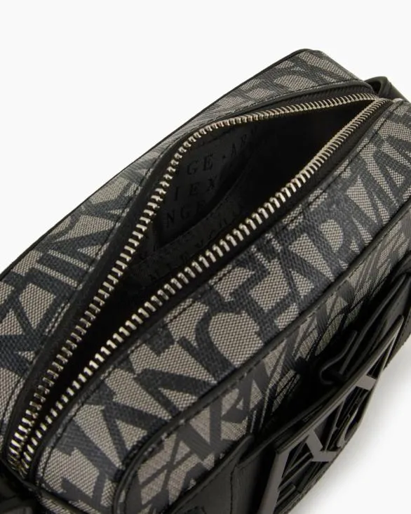 Camera Case Bag With Contrasting Detail Black Women Armani Crossbody Bags Camera Case Bag With Contrasting Detail Black Women Armani Crossbody Bags