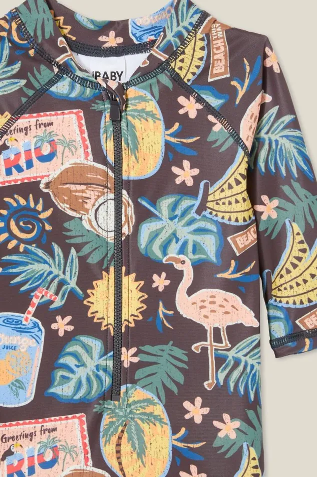 Cameron Long Sleeve Swimsuit Phantomrio Baby Cotton On Swimwear Cameron Long Sleeve Swimsuit Phantomrio Baby Cotton On Swimwear