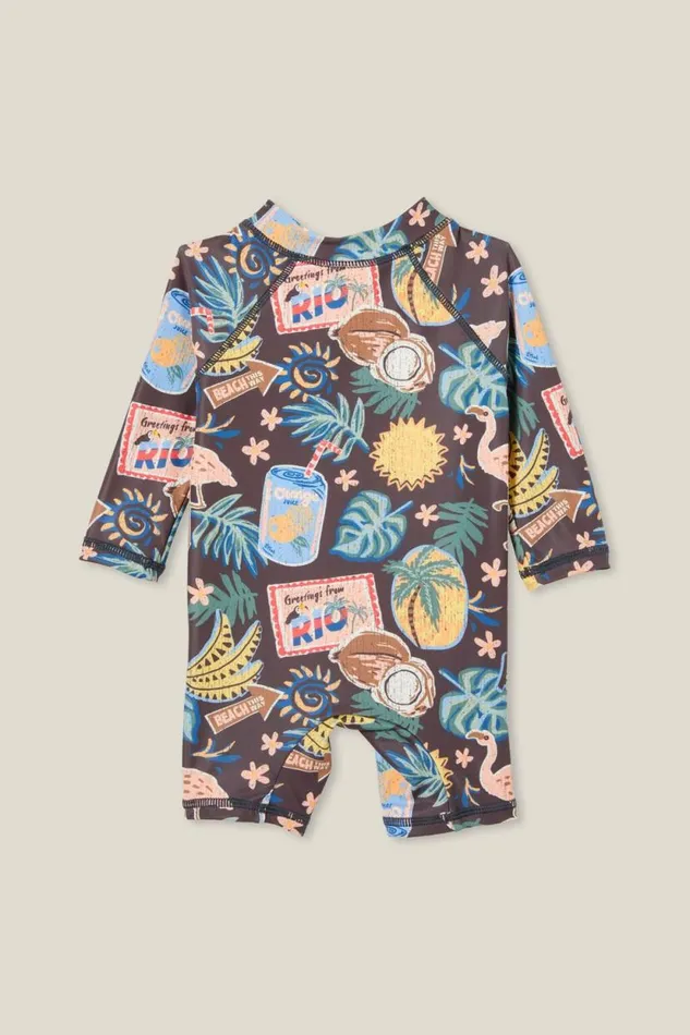 Cameron Long Sleeve Swimsuit Phantomrio Baby Cotton On Swimwear Cameron Long Sleeve Swimsuit Phantomrio Baby Cotton On Swimwear
