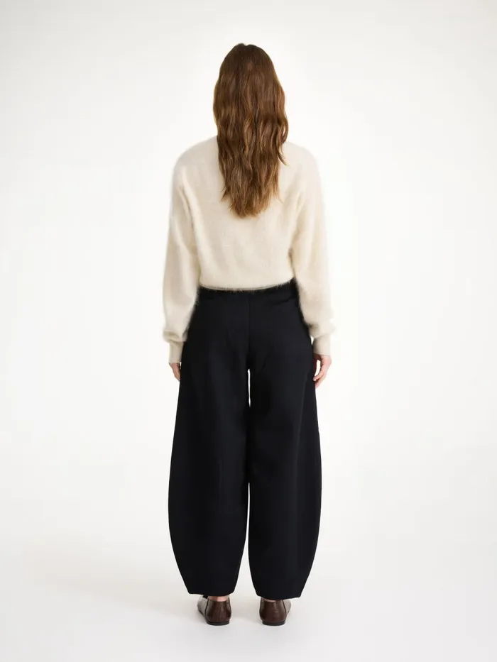 Carlien Wool Trousers Black Women By Malene Birger Trousers