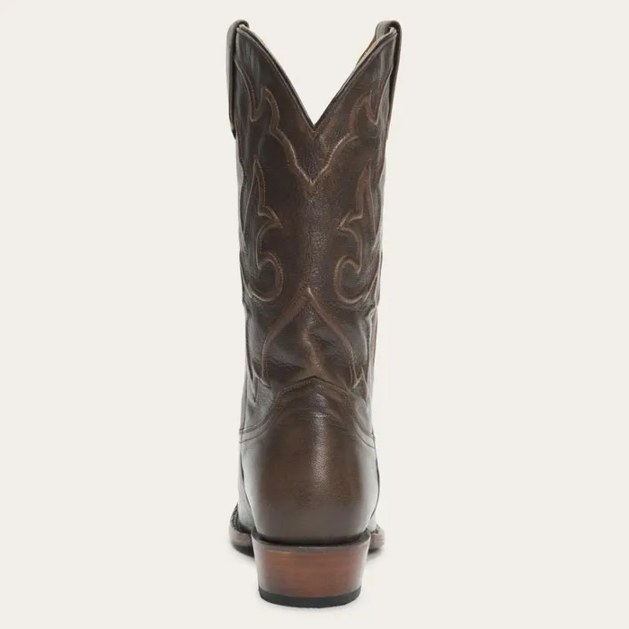 Carlisle Western Boots Distressed Brown Men Stetson Western