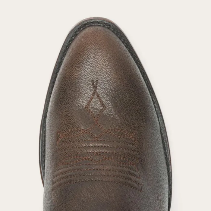 Carlisle Western Boots Distressed Brown Men Stetson Western