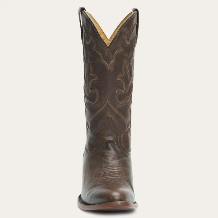 Carlisle Western Boots Distressed Brown Men Stetson Western