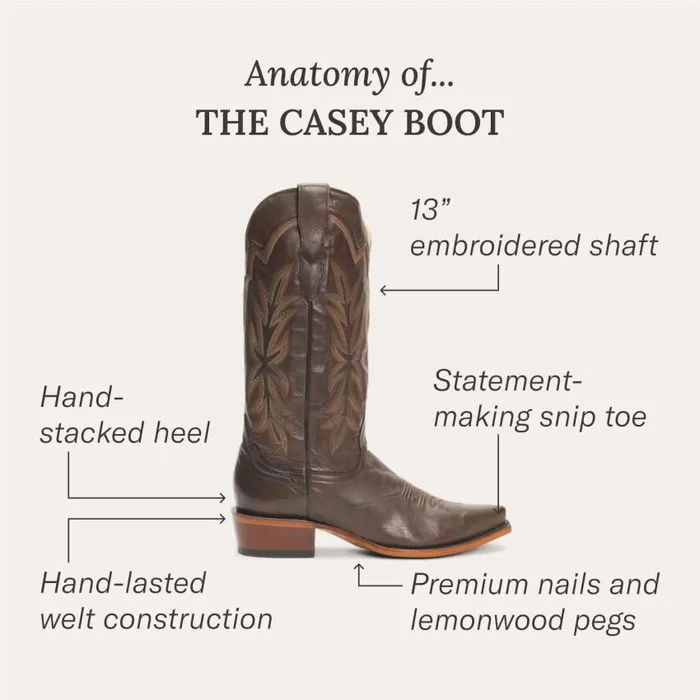 Casey Boots Brown Women Stetson Western