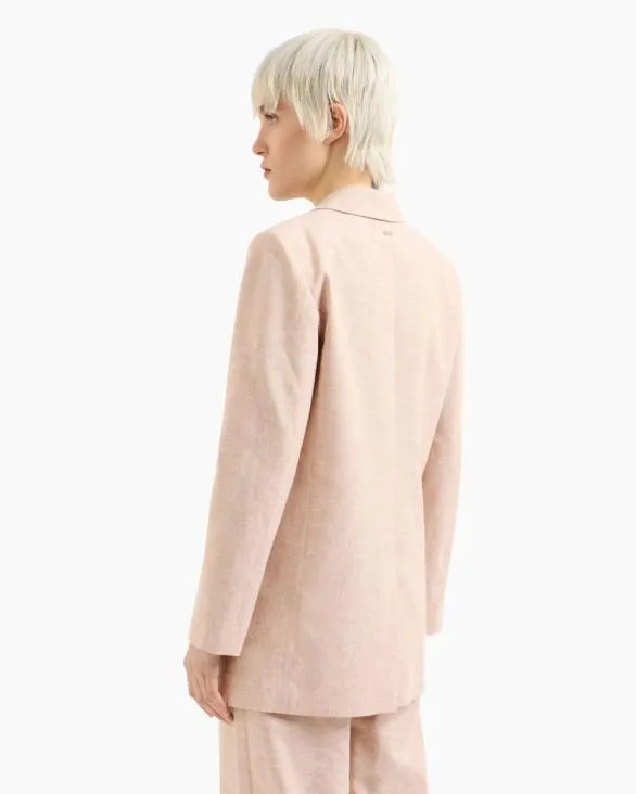 Casual Jackets Pink Women Armani Matching Sets Casual Jackets Pink Women Armani Matching Sets