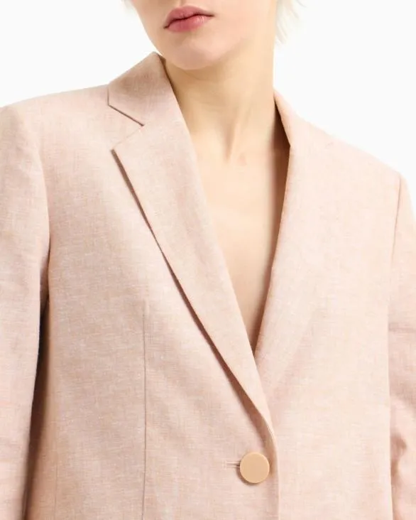 Casual Jackets Pink Women Armani Matching Sets Casual Jackets Pink Women Armani Matching Sets